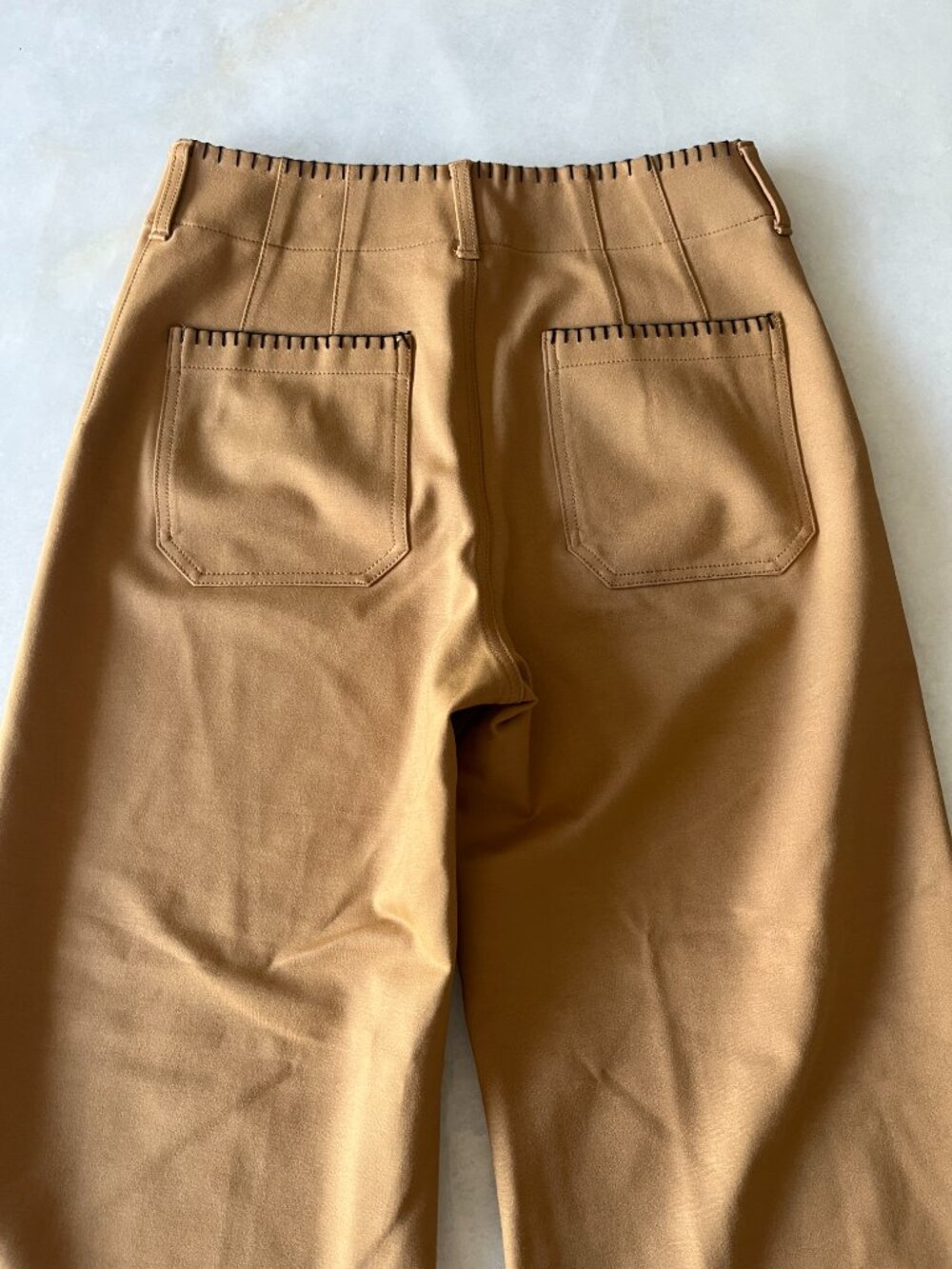 The Colette Whipstitch Crop Wide Leg Pant by Maeve 29 - Picture 10 of 12